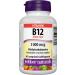 Webber Naturals Vitamin B12 5000 mcg Extra Strength Quick Dissolve 60 Tablets Supports Energy Production and Metabolism Unflavored 60 count (Pack of 1) - Buy Online on GoSupps.com