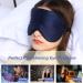 PJYU Silk Heated Eye Mask - Navy Blue - Buy Online on GoSupps.com