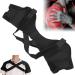 Elastic Shoulder Bandage Shoulder Belt Double Shoulder Support Shoulder Wrap Protector Shoulder Strap Brace for Outdoor Hiking Lifting Sports For Posture Correction Shoulder Belt Back Stabilizer(S)
