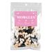 MORGLES 50pcs Double Sided Eyeshadow Applicators - Short Sponge Eye Makeup Tools (Black) - Buy Online on GoSupps.com