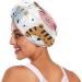 Lovely Tigers Hair Towel 2 Pack | Super Absorbent Quick Dry Hair Turbans for Women & Girls | Stylish & Functional Head Towels - Buy Online on GoSupps.com