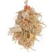 HappyBird | Orange Shred-Tuft | Happy Nature shredder toy - parakeet small parrot nibble toy