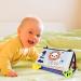 Katutude Baby Fabric Book & Mirror Toy Set - Black White Contrast Pattern | Perfect Gift for Newborns (0-36 Months) | Soft Crackling Book & Bite Ring - Buy Online on GoSupps.com
