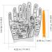 Acupressure Gloves Set with Reflex Zone Diagrams & Acupuncture Pen - Natural Massage Tools for Pain Relief - Buy Online on GoSupps.com