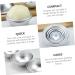 OUNONA 18 Pcs Mold Ball Cake Pans Chocolate Candy Baking Cookie Moulds Mini Dome Cake Tins Muffin Baking Cups Hemisphere Cake Pan Sphere Cake Mould Paper Cup Non Stick 3D Aluminum Alloy Silverx3pcs 8X8X4CMx3pcs - Buy Online on GoSupps.com