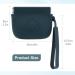 Silicone Dog Treat Pouch with Clicker - Dark Green | Pet Training Bag for Dog & Cat | Pocket Size, Easy to Clean & Odorless - Buy Online on GoSupps.com