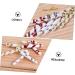 Alipis 4pcs Christmas Candy Cane Ornament Candy Canes Tree Pendants Christmas Adornments Christmas Tree Silver 7x2.5cm - Buy Online on GoSupps.com
