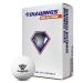 Diawings Max Distance Golf Balls for Maximum Distance, Anti Slice, Low Spin, Straight Shots | Half Dozen, 6balls | White, Pink, Orange, Yellow