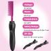 Electric Hot Comb Pink Hair Straightener for Natural Black Hair - Wide Tooth Comb, Rat Tail Comb, Wax Stick Included - Buy Online on GoSupps.com