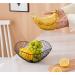 Fruit Basket Fruit Bowl Metal Wire Fruit Bowl Rounded Square Fruit Basket Fruit Stand Serving Bowls for Kitchen Counter Countertop Kitchen Organizers and Storage (Color : A Size : 27 * 11.5 * 10cm) - Buy Online on GoSupps.com