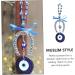 ORFOFE 1pc Blue Eyes Pendant Car Christmas Decorations Car Key Ring Turkish Evil Eye Pendant Household - Buy Online on GoSupps.com