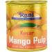 Rani Mango Pulp Puree (Makes Mango Lassi Shakes) Kesar Sweetened 30oz (1.875lbs) 850g Pack of 6 Kosher | All Natural | Non-GMO | Vegan | No Colors | Gluten Friendly | Indian Origin Kesar Mango Pulp 850 g (Pack of 6) - Buy Online on GoSupps.com