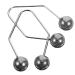 VINTORKY 1 Pair Dimple Trainer Face Dimples Exerciser Dimples Maker for Face Facial Tools Tool Facial Dimples Trainer Beauty Tools Face Exerciser Tool Former Metal Alloy 4.30X2.50X0.80CM Black