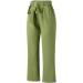 Gufesf Women's Cotton Linen Palazzo Pants, High Waisted Wide Leg Trousers with Pockets - Green Medium - Buy Online on GoSupps.com