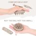 Buy Aimike Silicone Scalp Massage Brush | Hair Growth Stimulator | Wet & Dry Use | Khaki Color - Buy Online on GoSupps.com