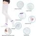 T.E.D. Anti Embolism Stockings 15-20 mmHg Compression with Inspect Toe Hole - White 1 Pair - Buy Online on GoSupps.com