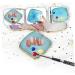 Didiseaon Nail Art Palette Resin Manicure Manicure Palettes Colleague Gift Plush Pencil Bag Nail Display Tool Nail Mixing Plate PVC Mixing Display Screen - Buy Online on GoSupps.com