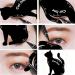 Cat Eyeliner Guides Easy Quick Makeup Tool Eye Liner Stencils Templates Black Stylish and Popular Nice Design - Buy Online on GoSupps.com