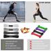 GAIYAH Long Fabric Resistance Bands Set for Women - Pull Up Bands with Handles for Exercise - Stretch & Workout Loop Bands in White, Gray, and Black - Buy Online on GoSupps.com