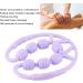 U-Shape Trigger Point Massage Roller - 7-Wheel Muscle Relief for Calves Legs & Arms | International Shipping Available - Buy Online on GoSupps.com