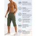 Magcomsen Men's Quick Dry Zippered Pocket Gym Shorts, Green 36 - Buy Online on GoSupps.com