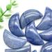 Home Decoration Natural Blue Crystals Stone Carved Moon Shaped Smooth StoneCrystals Room Decoration Stones Stone Crystal Reiki - Buy Online on GoSupps.com