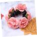 Beatifufu 1 Piece Flower Hair Accessories Rose Headband Pink Scrunchie Hairpieces for Women Elastic Thick Hair Holder Hair Bobbles for Women Girls Hair Scrunchie Women's Hair Scrunchie - Buy Online on GoSupps.com