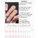  Wahrshei Wahrshei B Set of 26 Semi-Cured Gel Nail Stickers Rose Ombre - Buy Online on GoSupps.com
