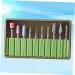 Beavorty 3 Sets nails kits electric nail filer Cuticle Drill Bits Nail Drill Replacement Bits nail file electric nail drill bit brush Gel Nails Bit Nail Art supplies manicure polisher 5x1cmx3pcs Greenx3pcs - Buy Online on GoSupps.com