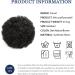 YAMEL Afro Puff Drawstring Ponytail Medium - Thick Dark Natural Brown Updo Hair Piece for Black Women - Synthetic Short Bun Extension - Pack of 1 - Buy Online on GoSupps.com