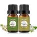 Neroli Gardenia Essential Oils Set 100% Pure Organic Scented Fragrance Essential Oil Aromatherapy Oils for Diffusers for Home Humidifier or DIY Soaps Candles - 2x10ml Neroli + Gardenia 20.00 ml (Pack of 1)