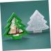 COHEALI 3pcs Christmas Tree Mold Silicone Candle Mold Christmas Casting Molds Simple DIY Mold Night Light 11.7x11.5 cmx3pcs Assorted Colorx3pcs - Buy Online on GoSupps.com