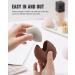 Fnyes Makeup Sponge Holder Set - Silicone Beauty Sponge & Etui for Dry & Wet Foundation - Travel-Friendly (MS Brown) - Buy Online on GoSupps.com