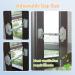 Safelon Adjustable Window Safety Lock for Kids & Pets - Easy Install Childproof Window Restrictor (1 Pc Grey) - Buy Online on GoSupps.com