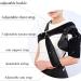 FoRes Adjustable Rotator Cuff Support Brace - Open Design with Detachable Airbag for Shoulder Pain Relief Dislocated Joints & Arthritis - Black - Buy Online on GoSupps.com