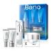 Bano PDRN Skin Care Set - PDRN Firming Cream & Serum Set with Hyaluronic Acid & Peptides | Collagen Cream with Bakuchiol | Face Moisturizer for Sensitive Skin | Korean Skin Care | Fragrance-Free