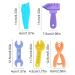 Buy Tnsray Bite Tube - 5 BPA-Free Silicone Baby Bite Rings | Cooling Dental Aid Toys for Newborns - Perfect Gift - Buy Online on GoSupps.com