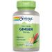 Solaray Ginger Root 1100mg - Digestion & Joint Support - 180 Vegan Capsules - Buy Online on GoSupps.com