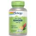Solaray Ginger Root 1100mg | Healthy Digestion, Joints and Motion & Stomach Discomfort Support | Whole Root | Non-GMO & Vegan | 180 VegCaps