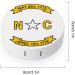 North Carolina State Flag Contact Lens Case - Portable Storage Box with Mirror - Cute & Functional Kit - Buy Online on GoSupps.com