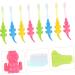 Partykindom 32 StK Small Crocodile Toothbrush - Soft Oral Massager Toy for Kids | Fun & Effective Cleaning Tool - Buy Online on GoSupps.com