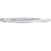Uanratg Silver Tone Slanted Flat Tip Metal Hair Eyebrow Tweezer Cosmetic Tool for Lady - Buy Online on GoSupps.com