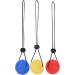 Verdant Touch Grip Ball Set Hand & Wrist Rehabilitation Strength Training Massage Balls (Yellow 15 Red 25 Blue 30 ) International Shipping Available - Buy Online on GoSupps.com