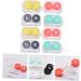 Homsfou 8-Pack Contact Lens Container & Solution | Practical Glasses Box & Lens Remover for Colored Contacts - Buy Online on GoSupps.com