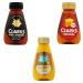 Clarks Syrup Picks N Mix - Choose From Bottle with 3 Flavours - Pure Maple Original Maple with Fruit Agave Syrup - Pack of 3