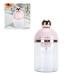 Buy Facial Cleanser Foam Cup 500ml - Quick Charging Motion Sensor LED Light for Travel & Bathroom - Pink - Buy Online on GoSupps.com