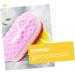 FRCOLOR 8 Pcs Bath Sponge Set - Exfoliating Loofah Ball for Adults & Kids | Ideal Household Spa Scrubber & Filter Cotton Pads - Buy Online on GoSupps.com