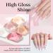 Modelones Gel Nail Polish Set 6 Colors Transparent Jelly Gel Polish Kit Sheer Pink Nude Milky White Nail Polish Gel Soak Off LED Gel Nail Kit DIY Nail Art Salon Manicure Gifts for Women Girls Jelly Nude - Buy Online on GoSupps.com