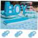 50pcs Acrylic Mini Pacifiers - Transparent Children's Day & Baptism Decor for Boys & Girls - Ideal for Anniversaries - Buy Online on GoSupps.com
