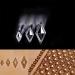Singring 3D Geometric Diamond Leather Stamping Tools - Set of 3 (S+M+L) | 304 Stainless Steel DIY Leathercraft Carving Stamps - Buy Online on GoSupps.com